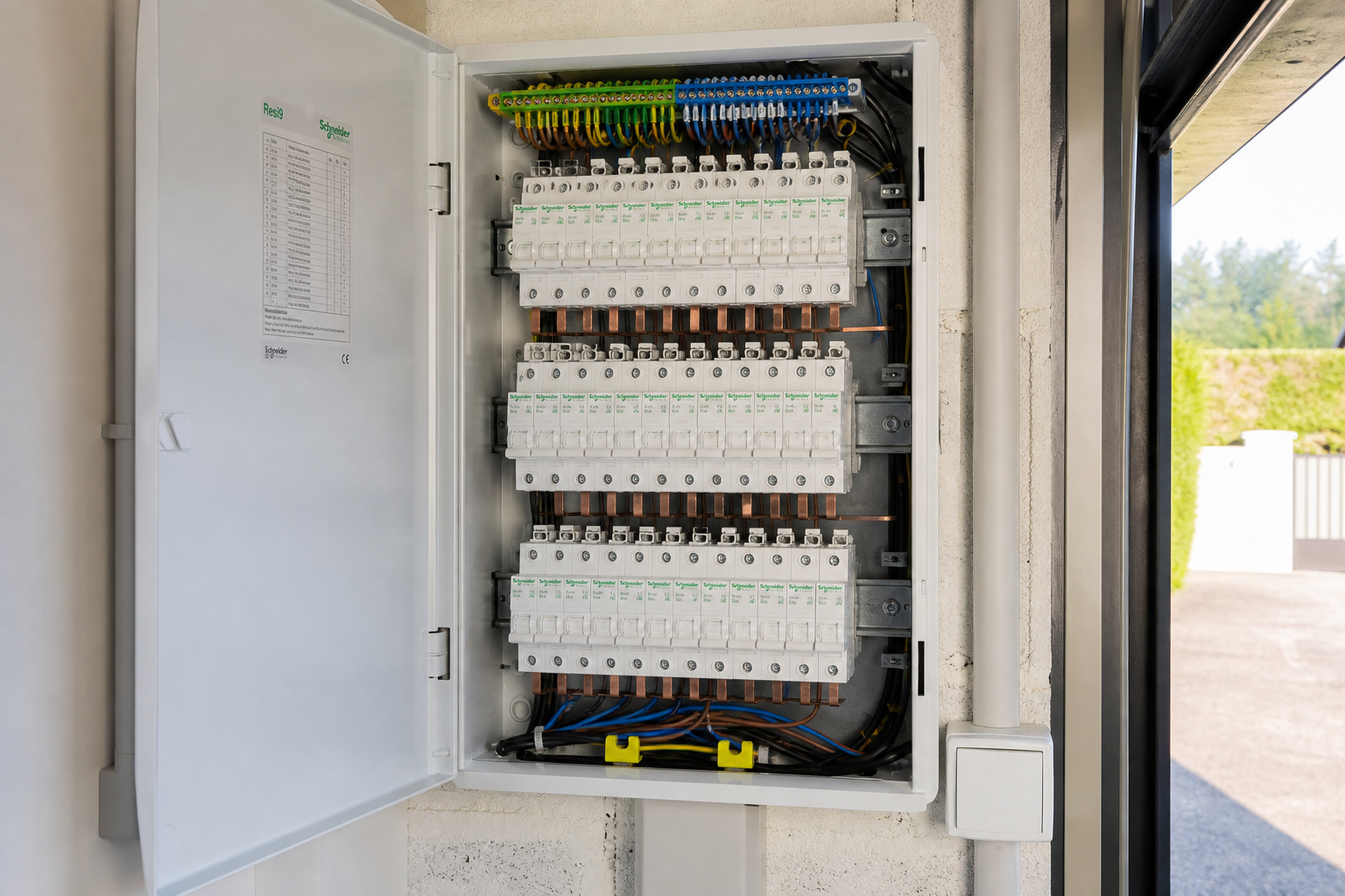 Tableau électrique résidentiel